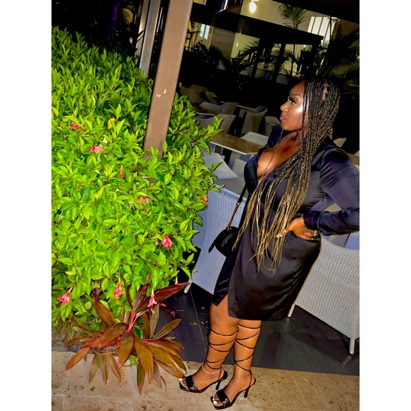 Black Mini Dress - Picture 5 of 5